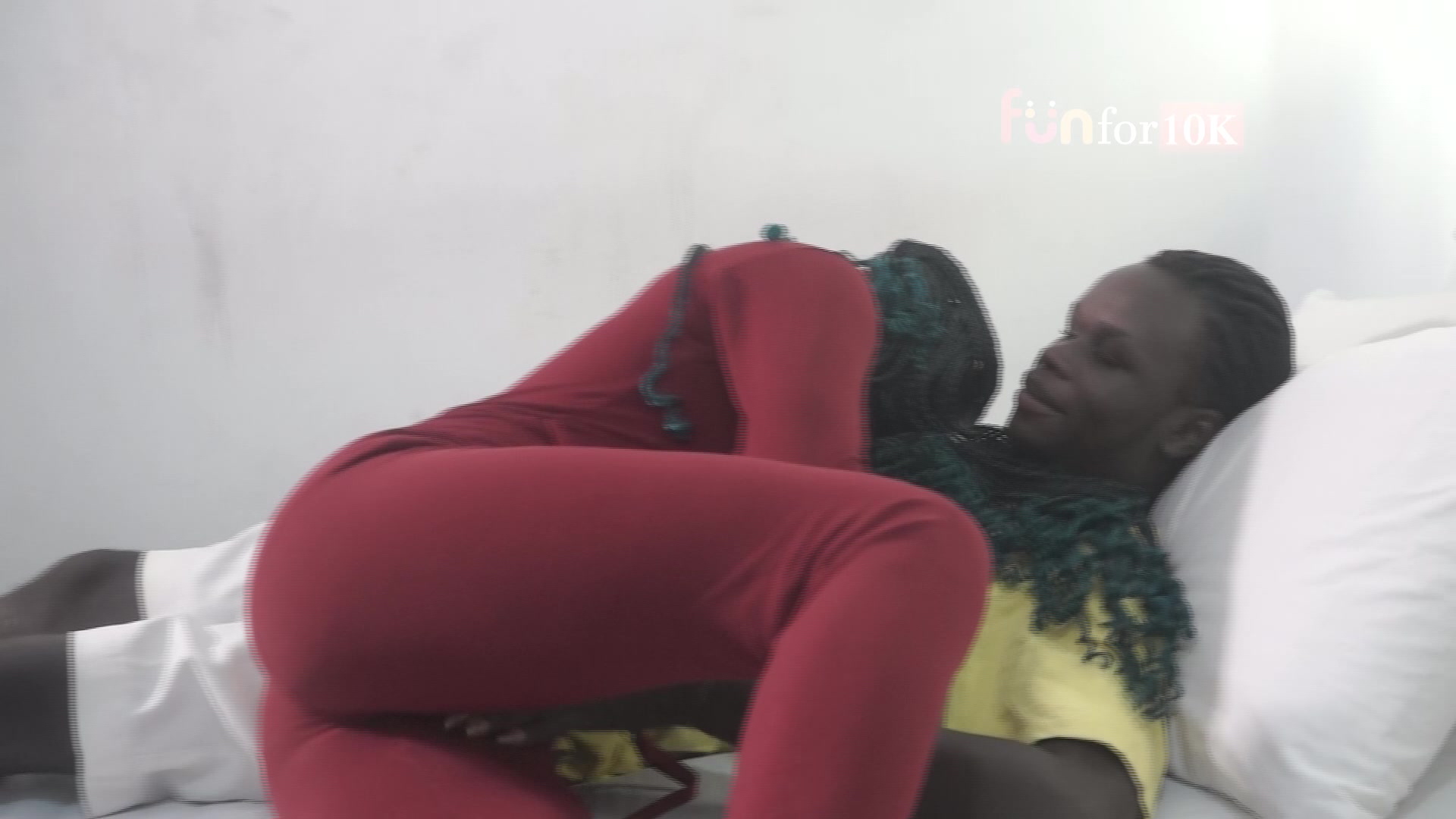 Horny girlfriend giving her man a blowjob