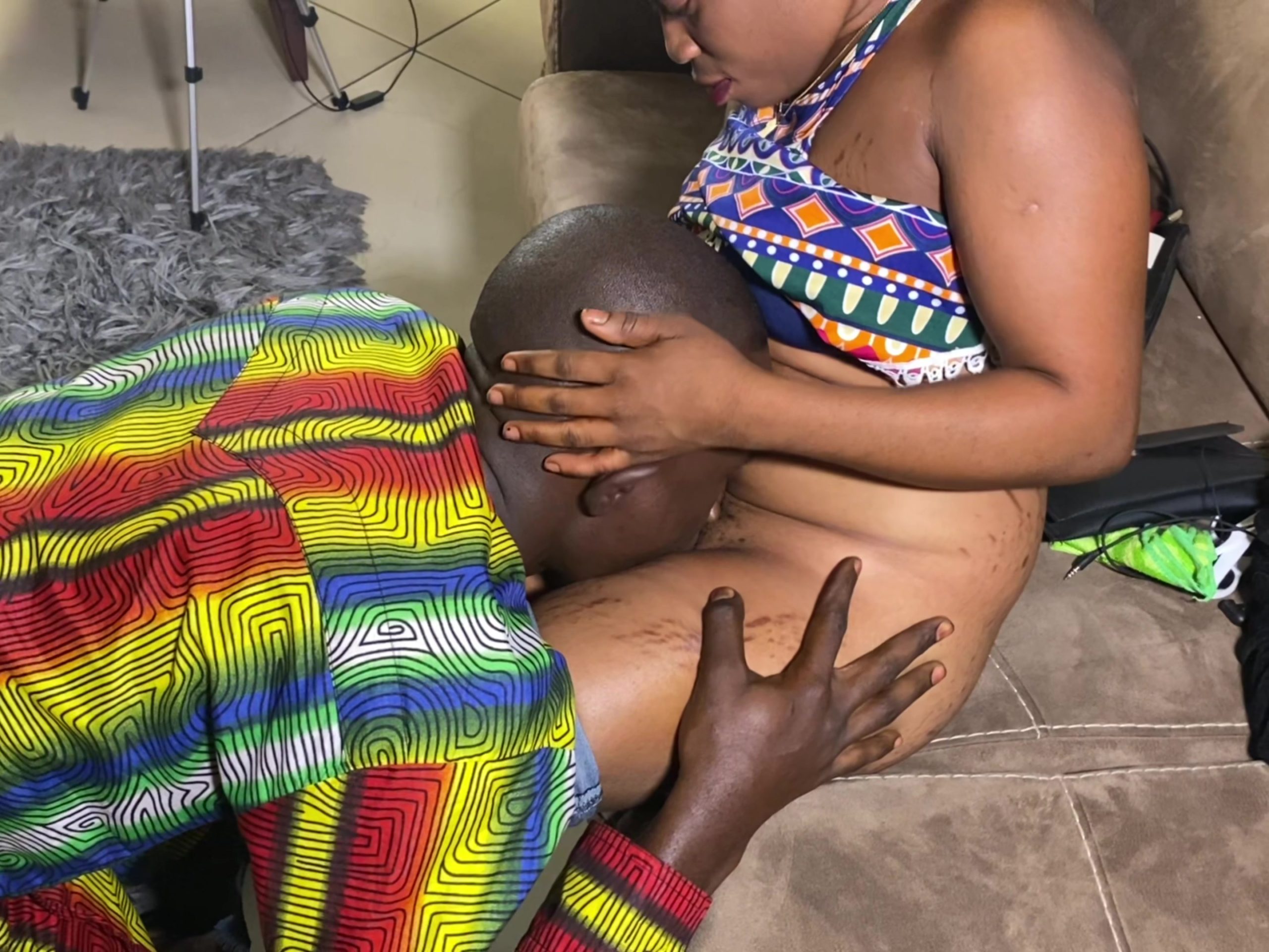 Fucking her benefactor older lover